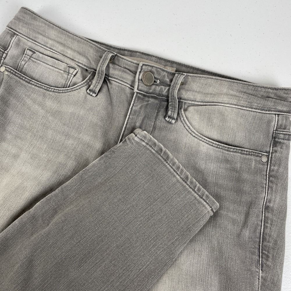Athleta Jeans Women's Size 2P Gray Sculptek Performance Stretch Cotton Comfort‎